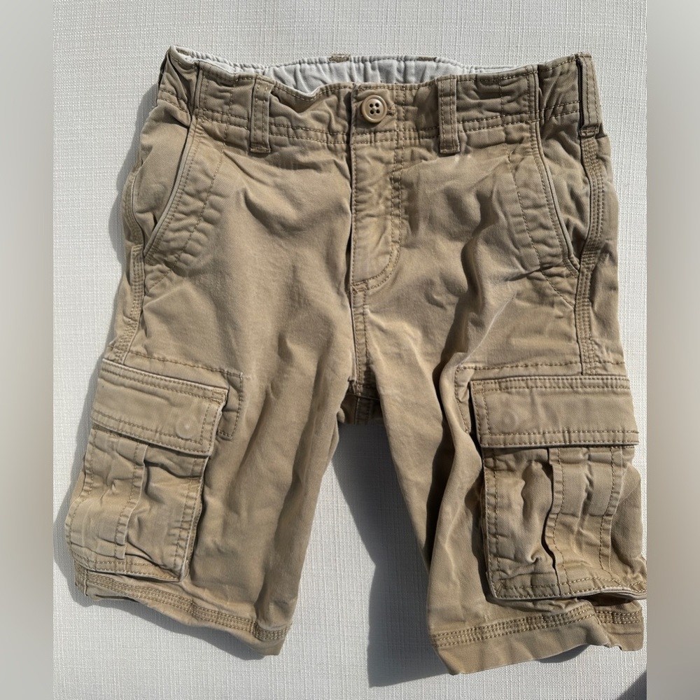 GAP Khaki Cargo Shorts 8